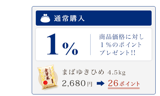 通常購入の場合